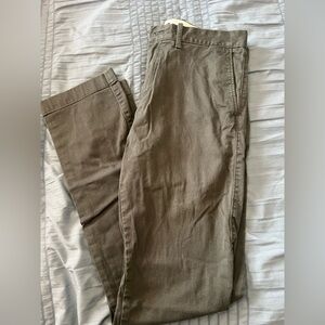 J Crew men’s flex slim chinos - dark grey - size 30x32